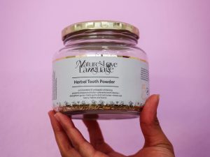 Herbal tooth powder